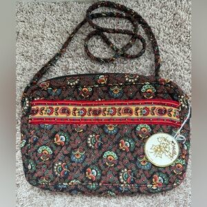 NWT Vera Bradley Braided Strap Crossbody Bag